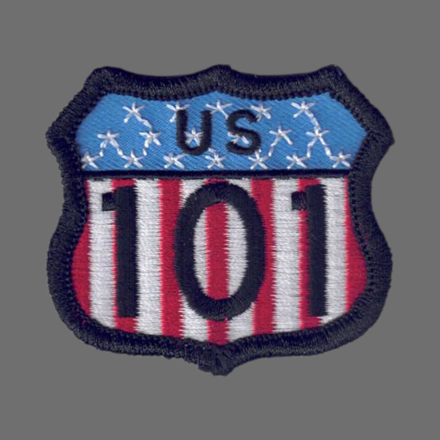 US 101 Patch USA Flag - 8198