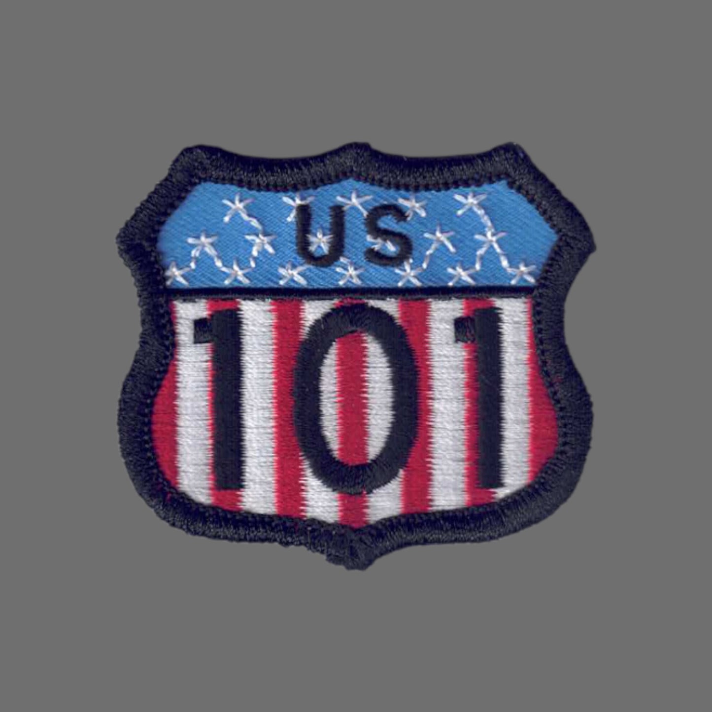 US 101 Patch USA Flag - 8198
