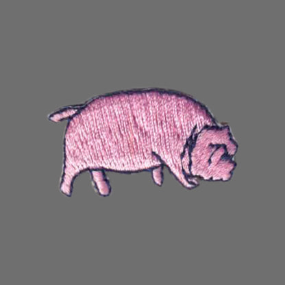 Pig Embroidered Craft Patch - 8454