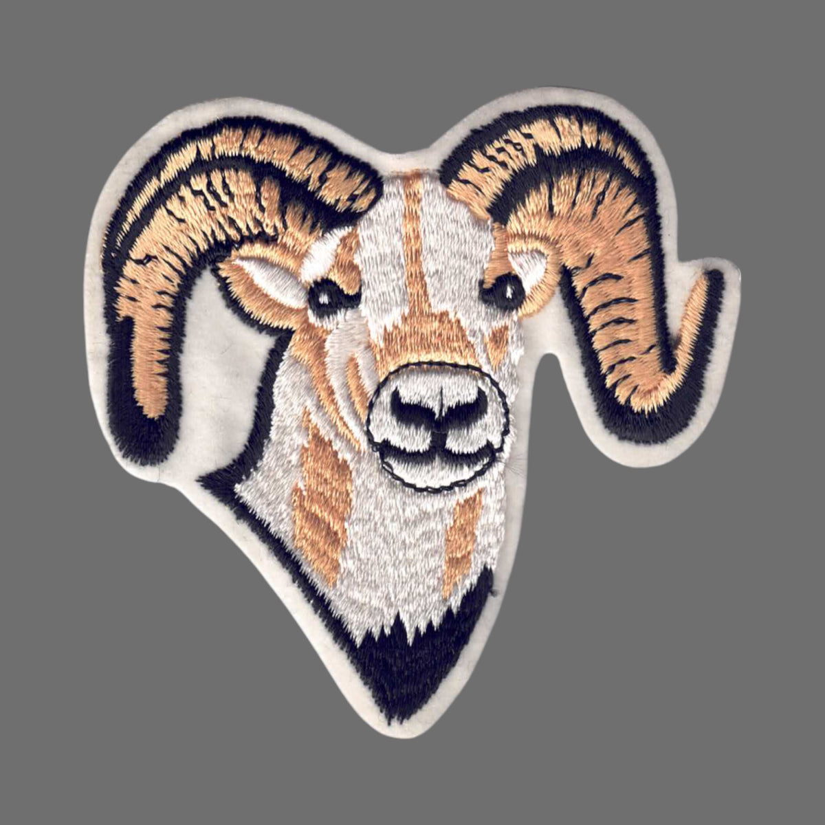 Ram Patch big sheep or ram embroidered patch. – Happy Wood Products / Holm ...