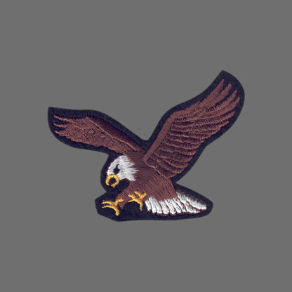 Eagle Left on Black Patch 3 Inch Wide - 8601-01/L