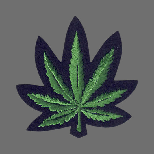 Marijuana Leaf Craft Patch - 9401