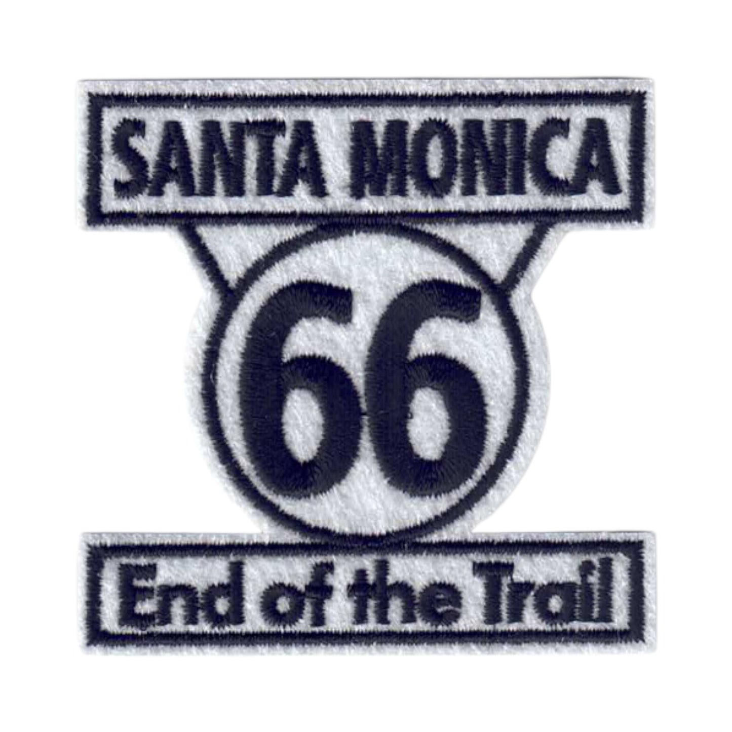 SANTA MONICA End of the Trail Patch - 9568