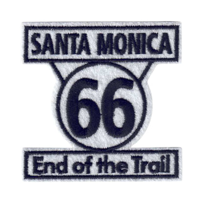 SANTA MONICA End of the Trail Patch - 9568