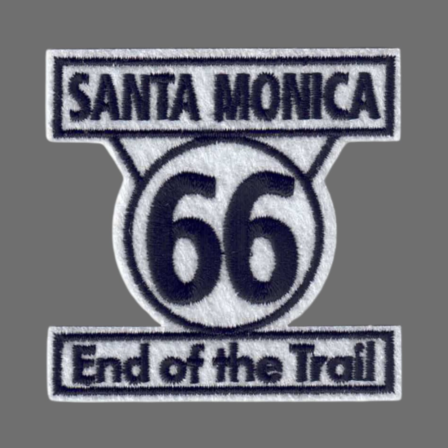 SANTA MONICA End of the Trail Patch - 9568