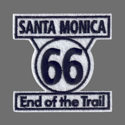 SANTA MONICA End of the Trail Patch - 9568