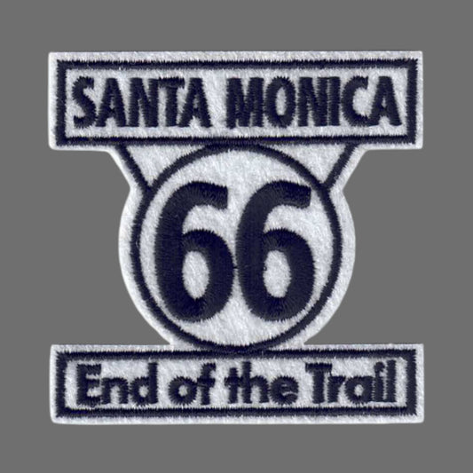 SANTA MONICA End of the Trail Patch - 9568