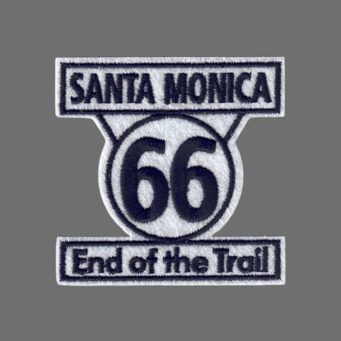 SANTA MONICA End of the Trail Patch - 9568