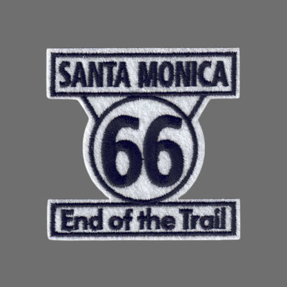 SANTA MONICA End of the Trail Patch - 9568
