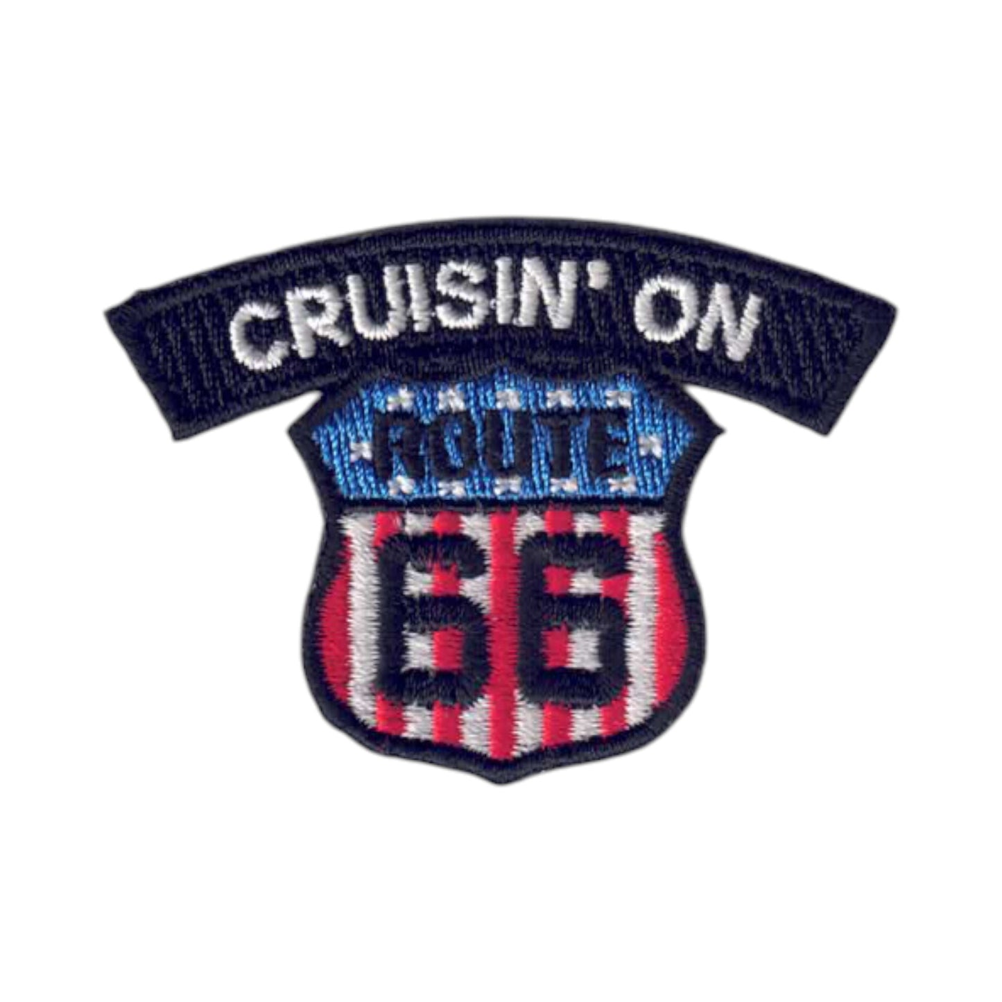 CRUISIN' ON ROUTE 66 Patch - 9595-USA