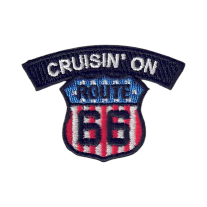 CRUISIN' ON ROUTE 66 Patch - 9595-USA