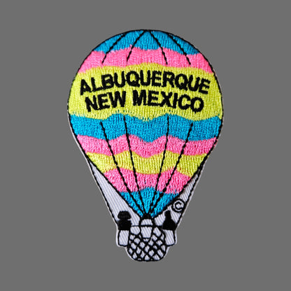 ALBUQUERQUE hot air balloon souvenir embroidered patch - ALBUQUERQUE-15
