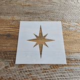 Christmas Star Stencil Reusable Cookie Decorating Craft Painting Windows Signs Mylar Many Sizes Christmas Winter #119