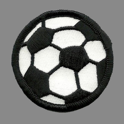 Soccer Ball Craft Patch 2 Inch - 7952
