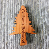 Wholesale Tree Magnet Wood Souvenir Custom Namedrop #M4001W (Pkg of 12)