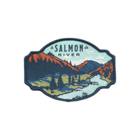 Idaho Patch – ID Salmon River - Travel Patch – Souvenir Patch 3.75" Iron On Sew On Embellishment Applique