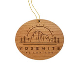 Yosemite National Park Ornament - El Capitan Handmade Wood Ornament - California Souvenir - Christmas Travel Gift