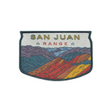 Colorado Patch – CO San Juan Range - Travel Patch – Souvenir Patch 3.75" Iron On Sew On Embellishment Applique