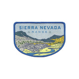 California Patch – CA Sierra Nevada Range  - Travel Patch – Souvenir Patch 3.8" Iron On Sew On Embellishment Applique