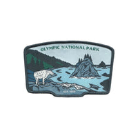 Washington Patch – Olympic National Park - Travel Patch – Souvenir Patch 3.8" Iron On Sew On Embellishment Applique