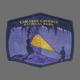 New Mexico Patch – Carlsbad Caverns National Park - Travel Patch – Souvenir Patch 3.3" Iron On Sew On Embellishment Applique