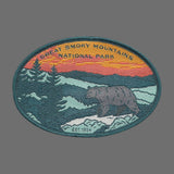 Tennessee Patch – Great Smoky Mountains National Park - Travel Patch – Souvenir Patch 3.6" Iron On Sew On Embellishment Applique
