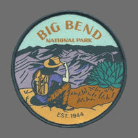 Texas Patch – Big Bend National Park - Travel Patch – Souvenir Patch 2.75" Iron On Sew On Embellishment Applique