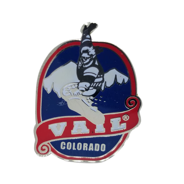Colorado Pin - Vail Colorado Souvenir Hat Pin Lapel Ski Resort Travel