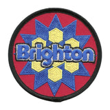 Brighton Utah Patch – UT Patch – Utah Souvenir – Travel Patch 3" Travel Gift Logo Ski and Summer Resort