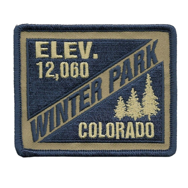 Winter Park – Colorado Patch – Ski Patch- CO Ski – Travel Patch – Iron On 3.25" –  Colorado Souvenir Applique Embellishment