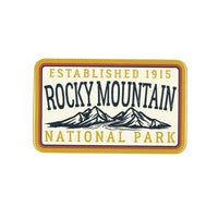 Rocky Mountain National Park Sticker – CO Decal Sticker – Souvenir Travel Gift 4.5" Made in USA Kiss Cut Bumper Sticker Car Window Bottle