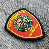 San Francisco Patch - California Souvenir - Fire Department Shield