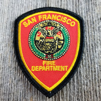 San Francisco Patch - California Souvenir - Fire Department Shield