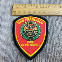 San Francisco Patch - California Souvenir - Fire Department Shield