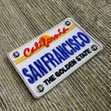 San Francisco Patch - California Golden State - CA License Plate