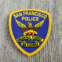 San Francisco Patch - California Souvenir - Police Shield