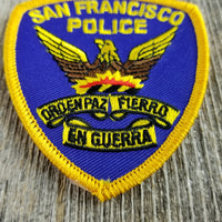 San Francisco Patch - California Souvenir - Police Shield