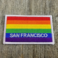 San Francisco Patch - Rainbow California - Pride Flag