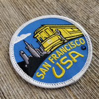 San Francisco Patch - Cable Car - City Skyline