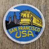 San Francisco Patch - Cable Car - City Skyline