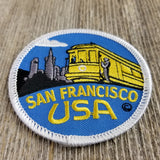 San Francisco Patch - Cable Car - City Skyline