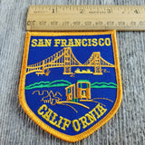 San Francisco Patch - Golden Gate Bridge - Cable Car Trolley