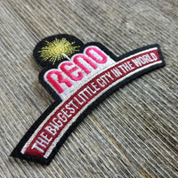 Reno Patch - Biggest Little City in the World Sign - Nevada