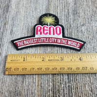 Reno Patch - Biggest Little City in the World Sign - Nevada