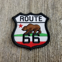 California Patch - Route 66 - California Flag Bear