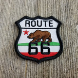 California Patch - Route 66 - California Flag Bear