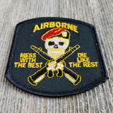 Airborne Mess with Best Die Like the Rest Patch