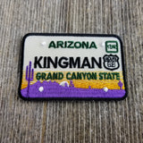 Arizona Patch - Grand Canyon State - Kingman License Plate