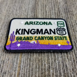 Arizona Patch - Grand Canyon State - Kingman License Plate