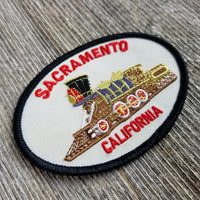 California Patch - Sacramento Train - Railroad Souvenir